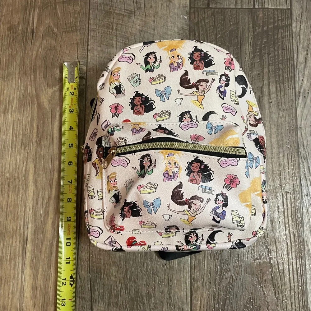 Disney Princess Mini Backpack All Over Print Fast Forward brand - Picture 9 of 11